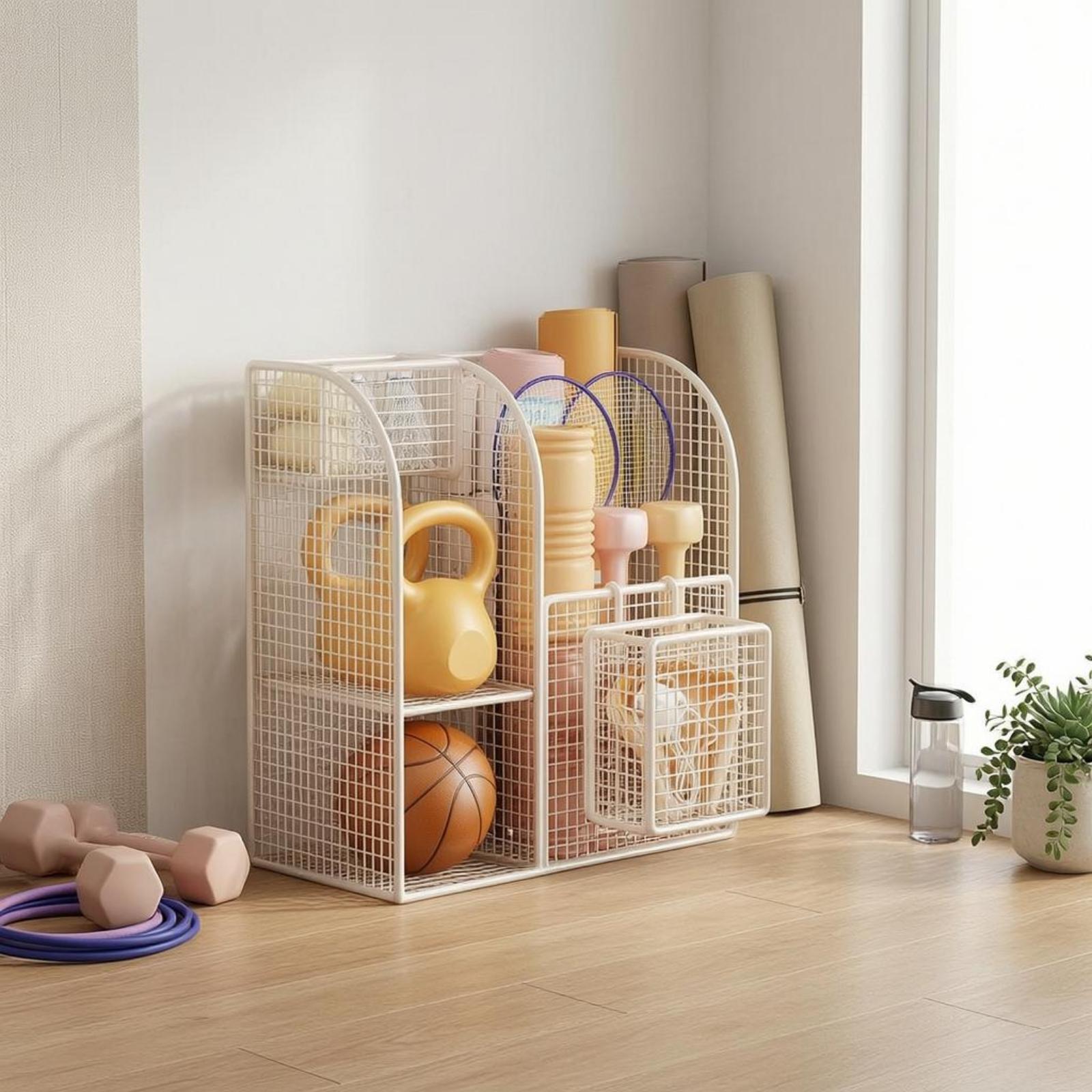 Compact Iron Wire Rack for Exe - Yoga Fitness Exercises ulasan dan harga