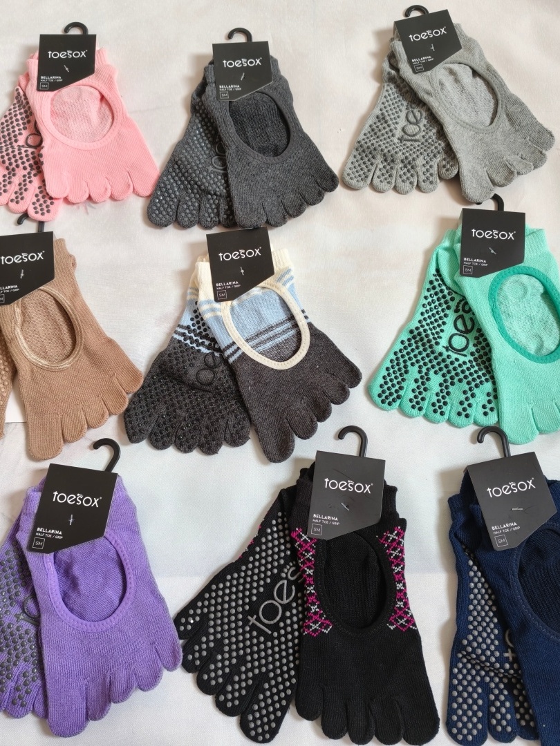 Toesox Yoga Five-Toe Socks Men - Yoga Fitness Wear ulasan dan harga
