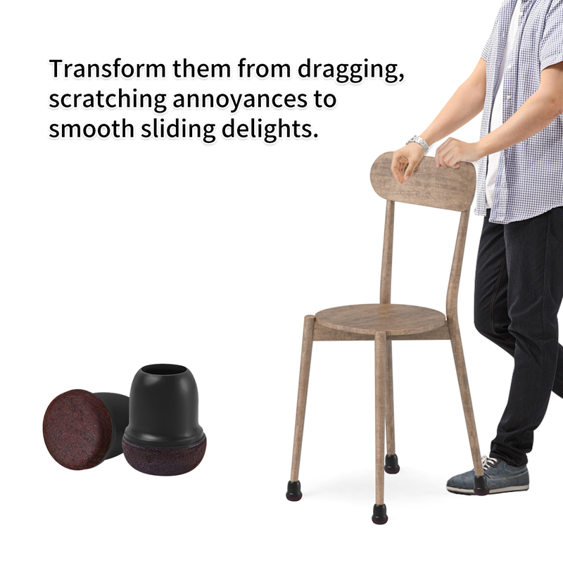16PCS Black Silicone Chair Leg - Sit Up Bar Floor ulasan dan harga