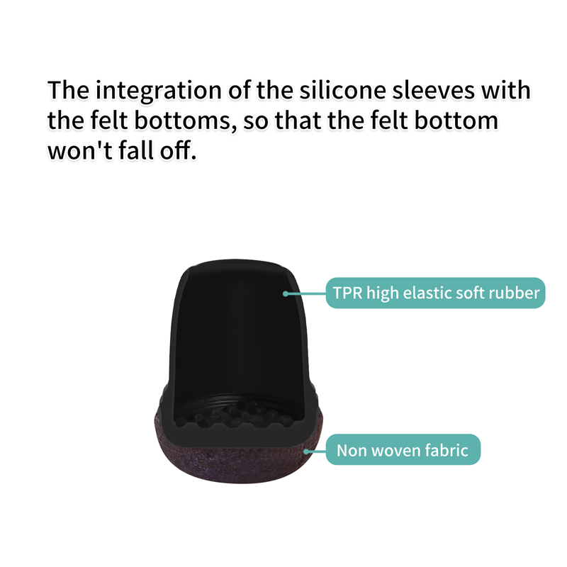 16PCS Black Silicone Chair Leg - Sit Up Bar Floor ulasan dan harga