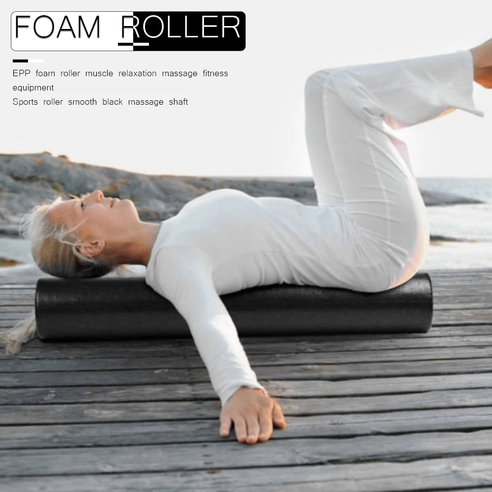 Yoga Pilates Foam Roller Massa - Yoga Fitness Roller ulasan dan harga