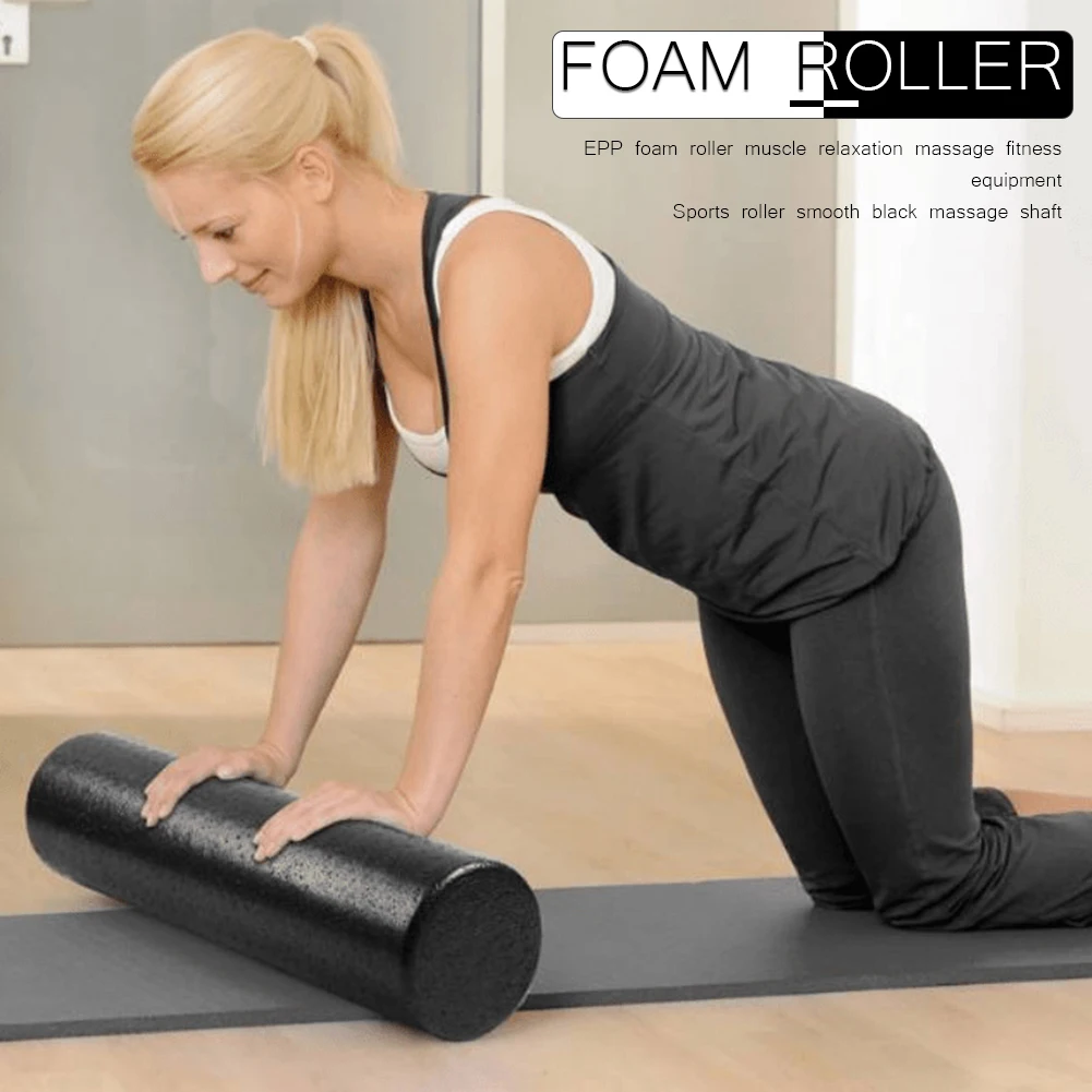 Yoga Pilates Foam Roller Massa - Yoga Fitness Roller ulasan dan harga