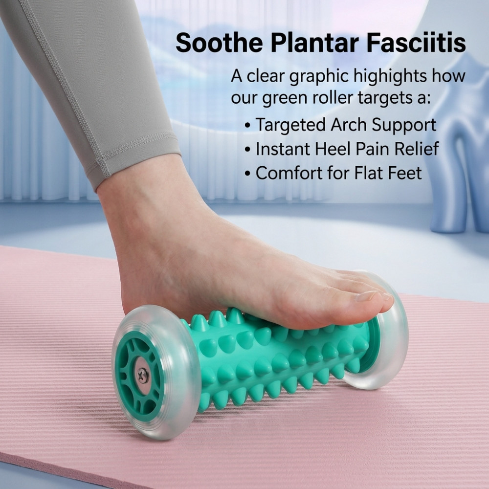 Massage Foot Massager Roller M - Yoga Fitness World ulasan dan harga