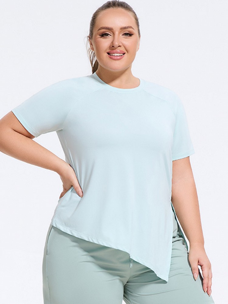 0XL-4XL Plus Size Sports Long  - Yoga Fitness Plus ulasan dan harga