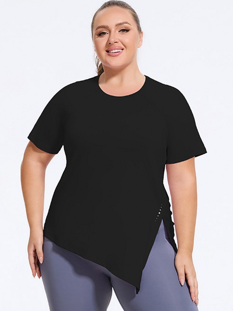 0XL-4XL Plus Size Sports Long  - Yoga Fitness Plus ulasan dan harga