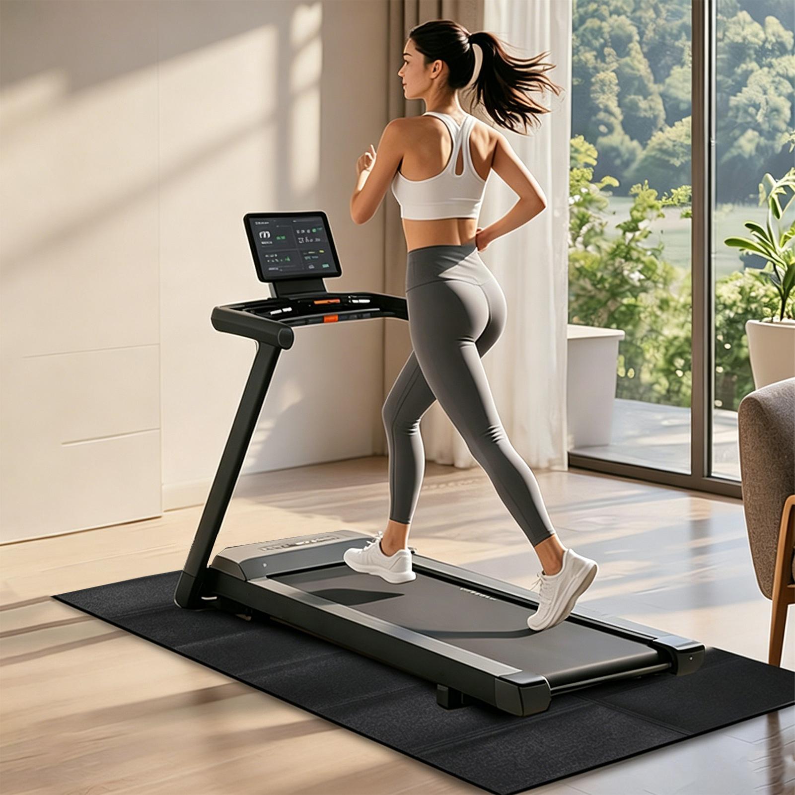 Treadmill Mat Vibration Absorb - Yoga For Fitness ulasan dan harga