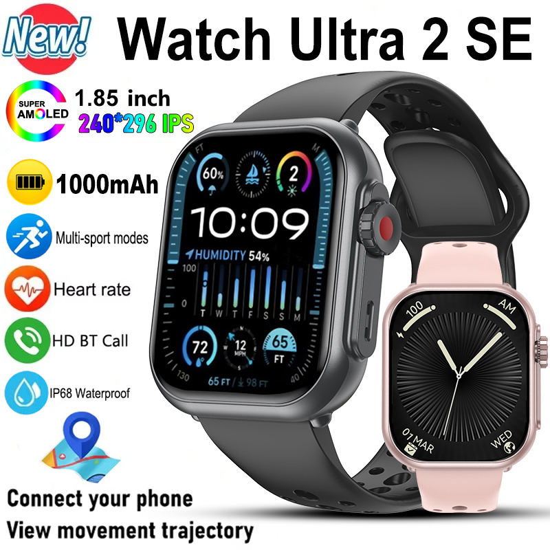 Smart Watch Ultra 2 SE Men Wom - Wrist Wraps Fitness ulasan dan harga