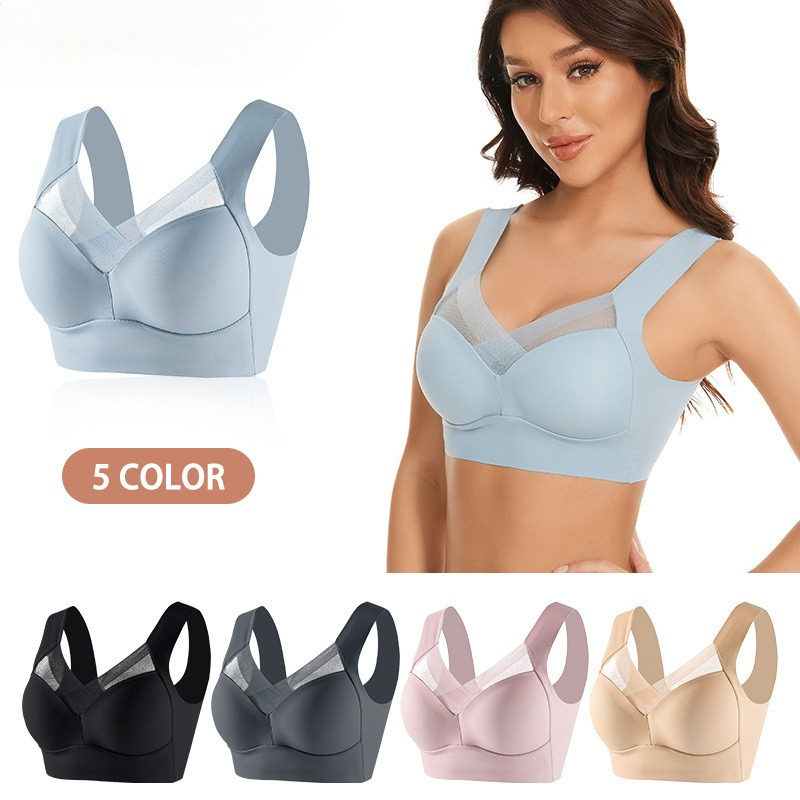 L-6XL Plus Size Non-underwire  - Yoga Fitness Plus ulasan dan harga