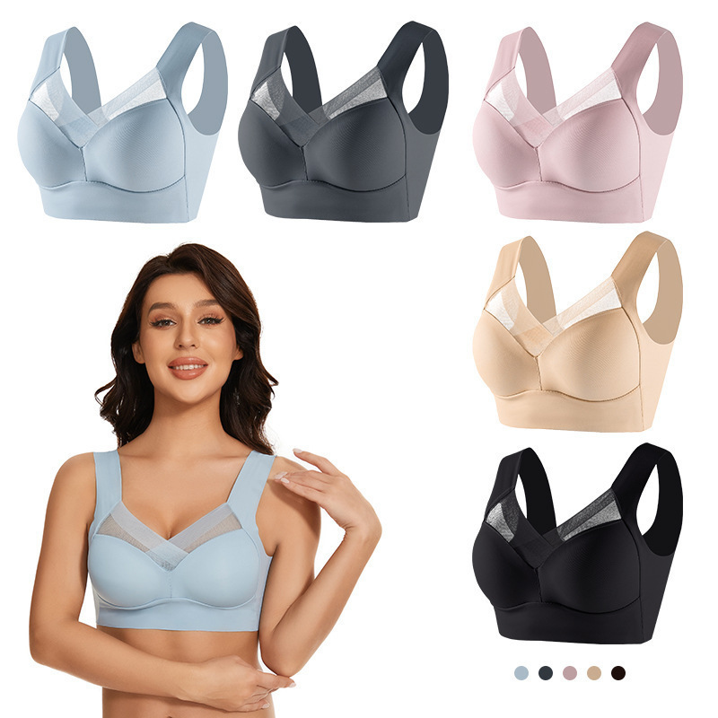 L-6XL Plus Size Non-underwire  - Yoga Fitness Plus ulasan dan harga