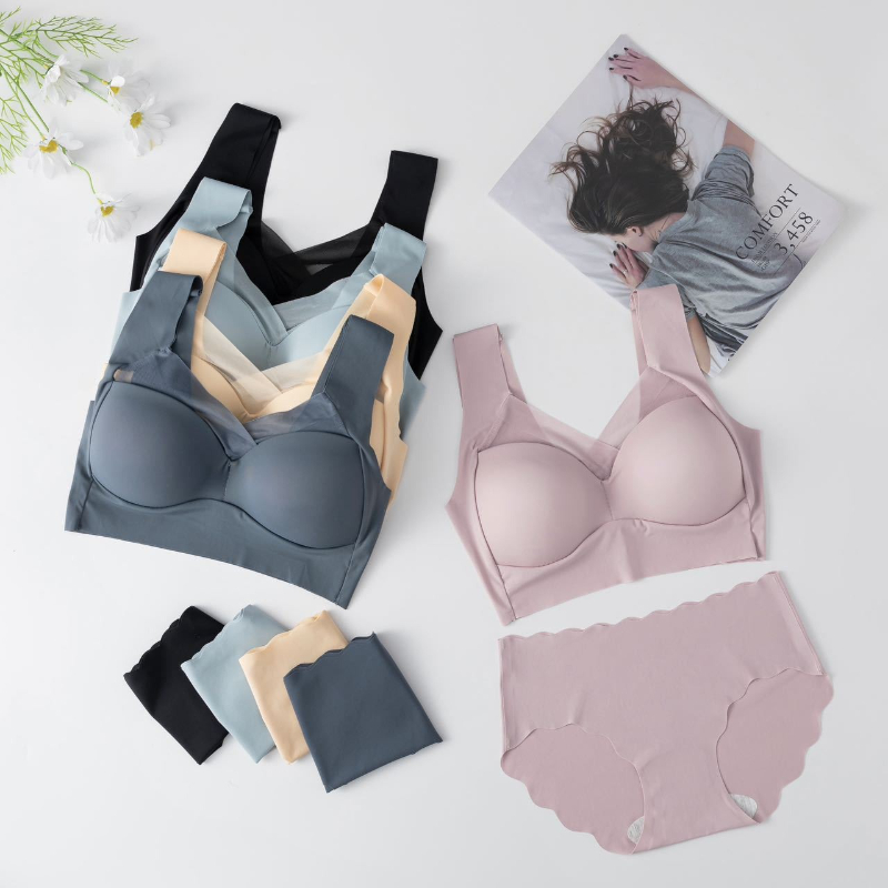 L-6XL Plus Size Non-underwire  - Yoga Fitness Plus ulasan dan harga