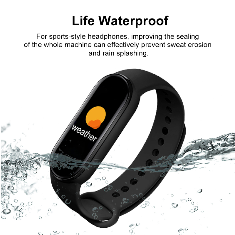 M6 Smart Watch Men Women Fitne - Wrist Wraps Fitness ulasan dan harga