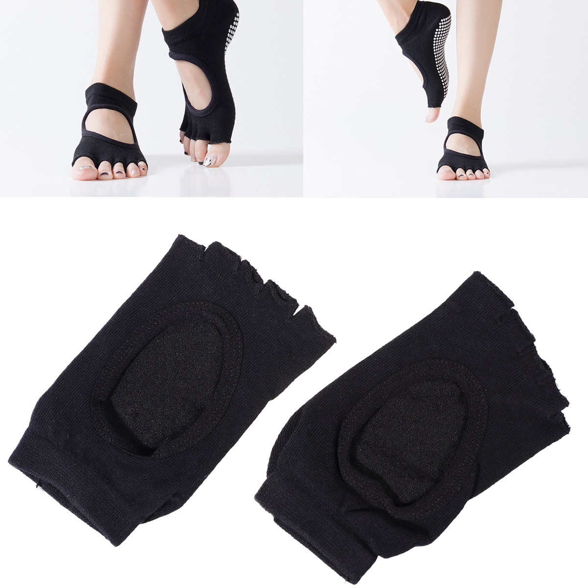 Women Five Toe Yoga Socks Non  - Yoga Fitness Exercises ulasan dan harga