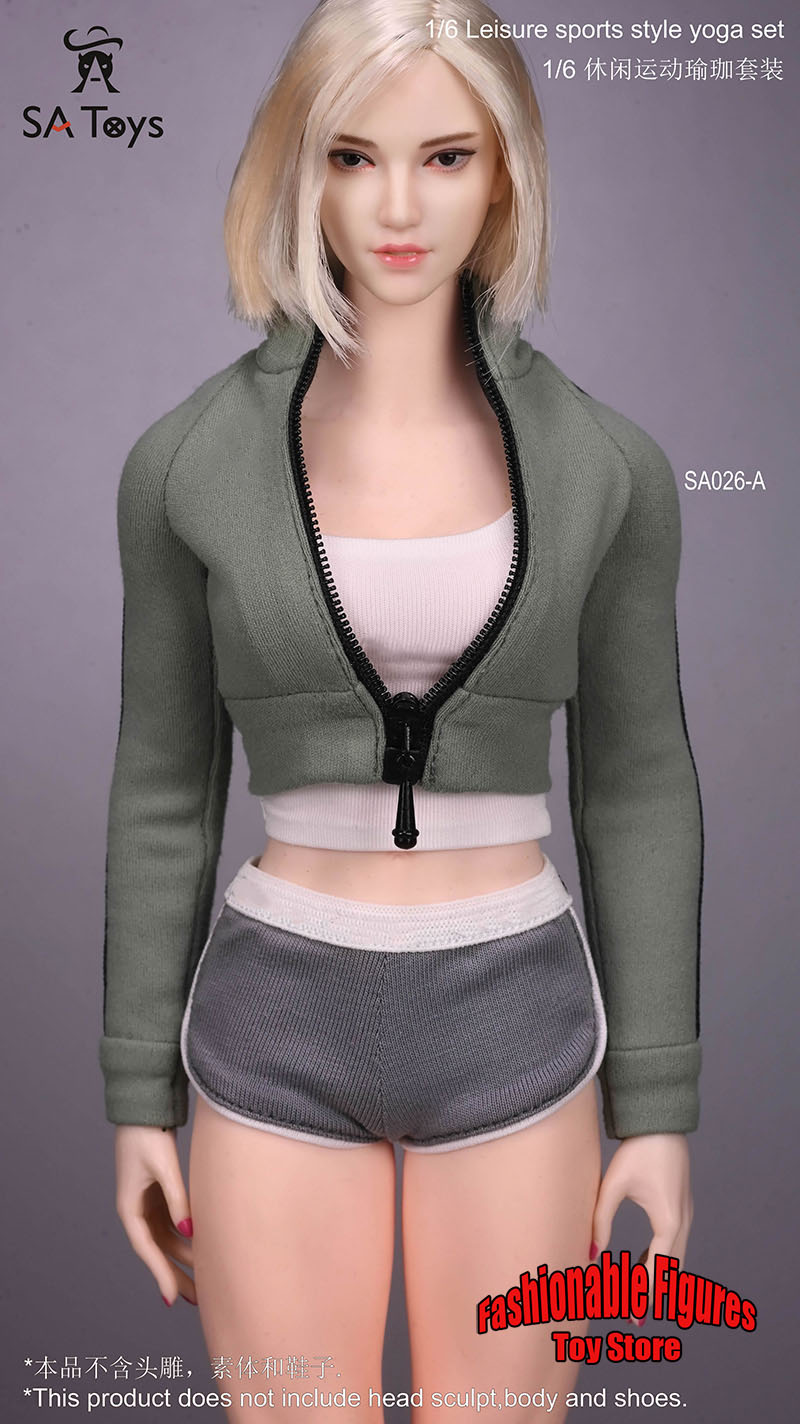 SAtoys 1/6 Women Soldier Sport - Yoga In Fitness First ulasan dan harga