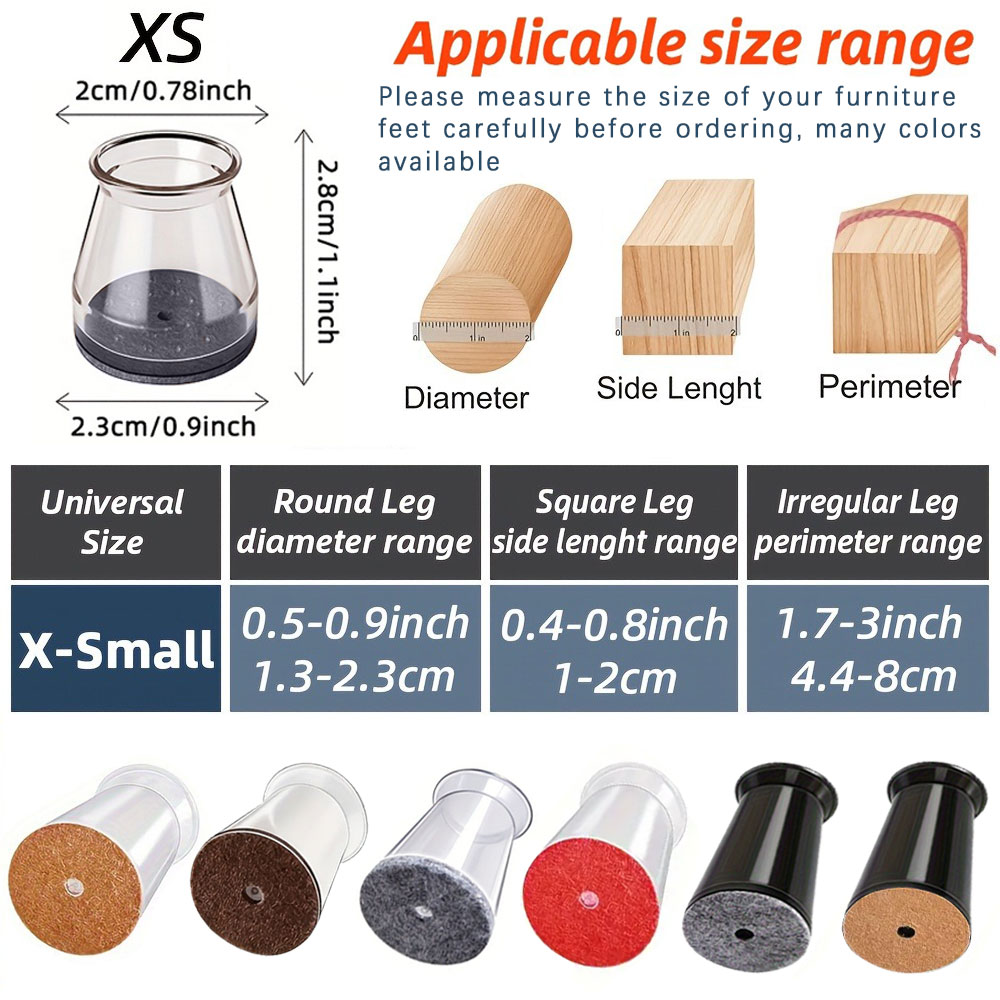 20PCS-Extra Small Chair Leg Fl - Sit Up Bar Floor ulasan dan harga