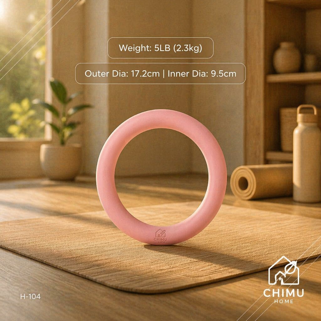 【CHIMU HOME】 Yoga Weight Ring  - Yoga Fitness Exercises ulasan dan harga