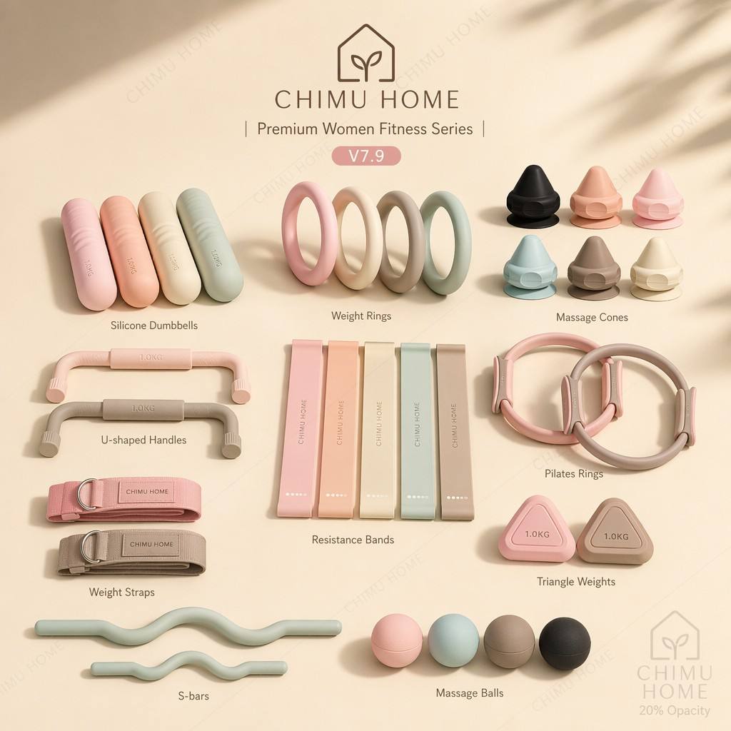 【CHIMU HOME】 Yoga Weight Ring  - Yoga Fitness Exercises ulasan dan harga