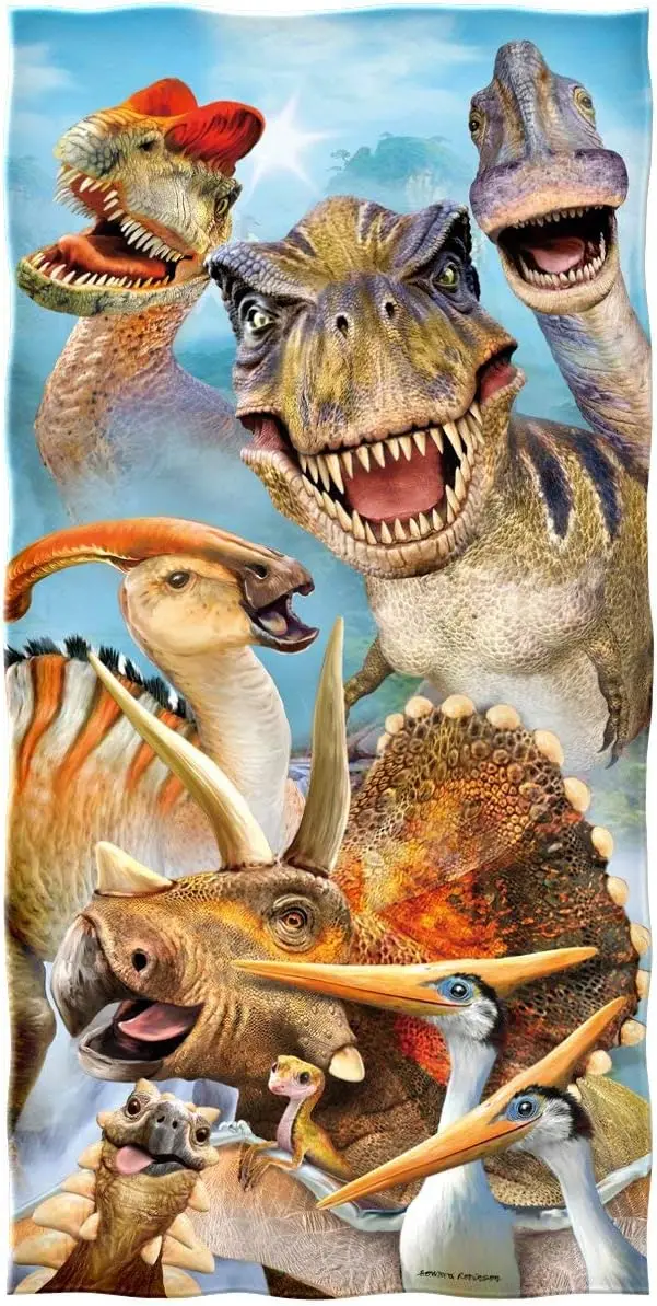 Dinosaur World Quick Drying To - Yoga Fitness World ulasan dan harga