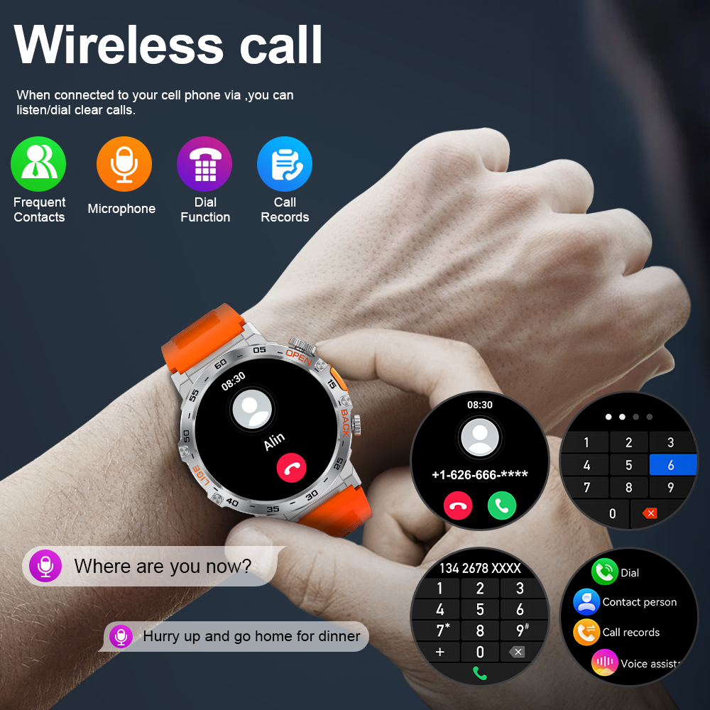 LIGE 2026 Smart Watch Men Spor - Wrist Wraps Fitness ulasan dan harga