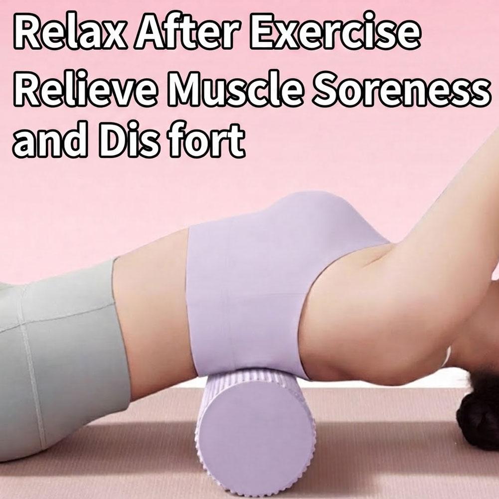 Yoga Foam Roller EVA High Dens - Yoga Fitness Exercises ulasan dan harga
