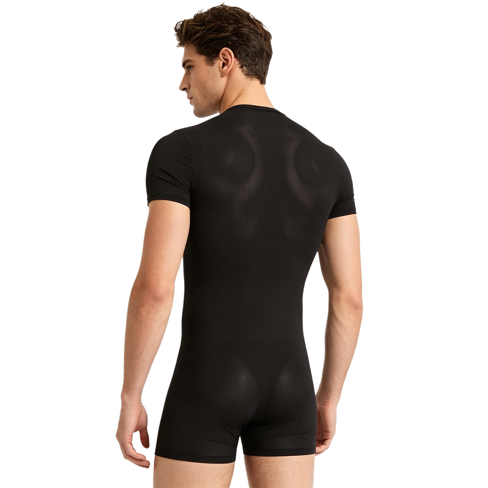 Mens Silky Stretchy Rompers Sh - Yoga Fitness Fit Club ulasan dan harga