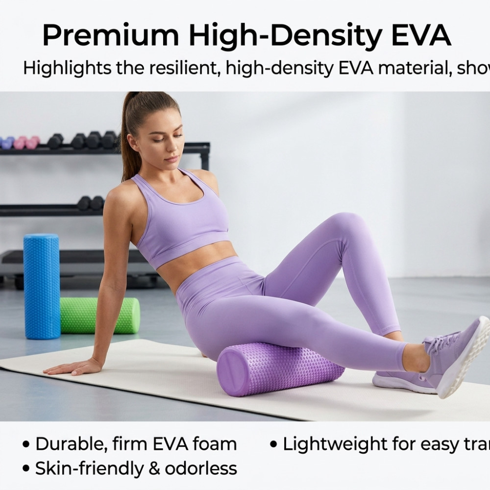 30/45CM Yoga Foam Roller High- - Yoga Fitness World ulasan dan harga