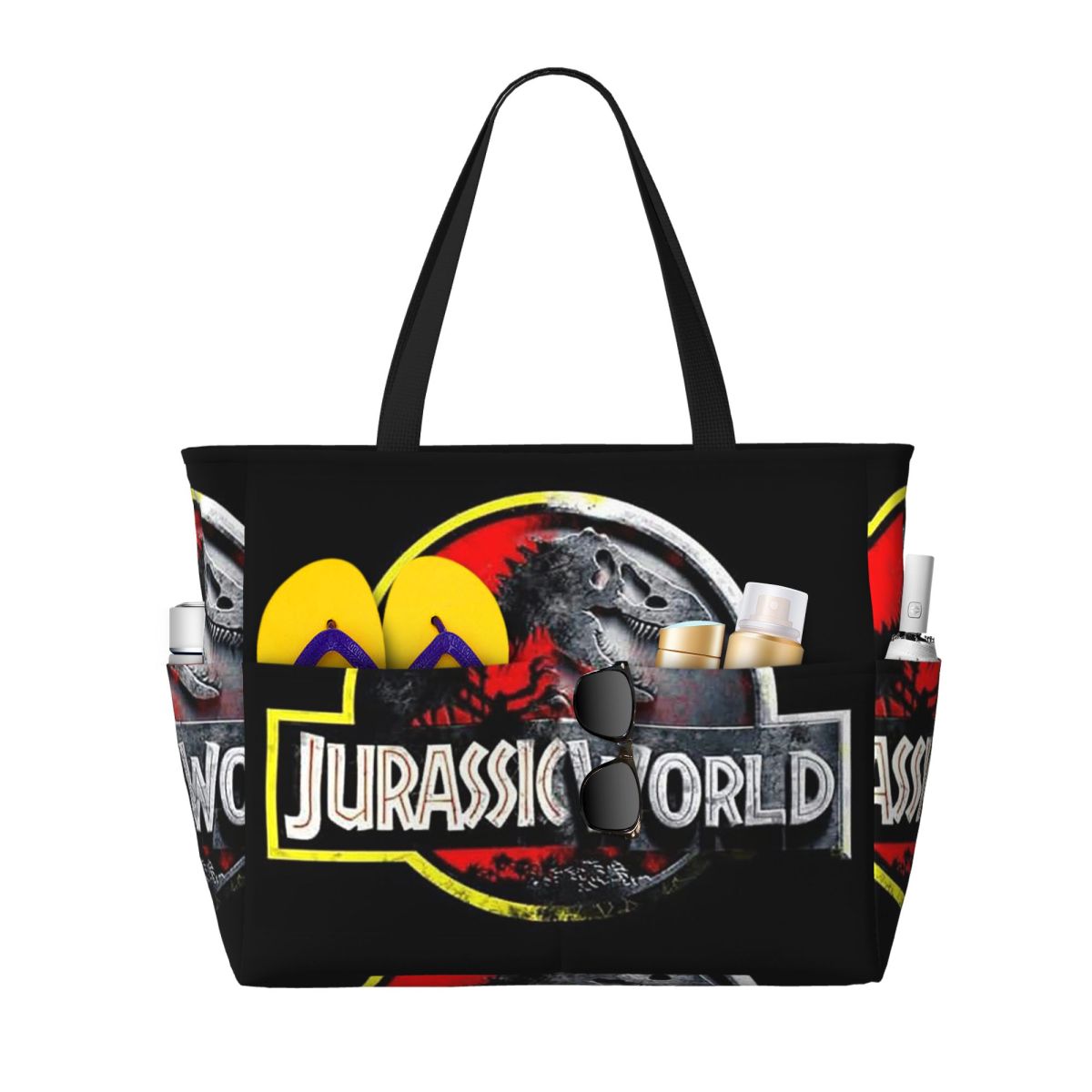 Jurassic World Beach Tote Bag  - Yoga Fitness World ulasan dan harga