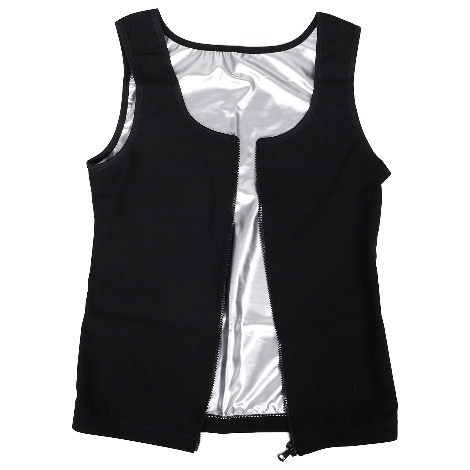 Men Compression Sweat Vest Zip - Yoga Fitness For Men ulasan dan harga