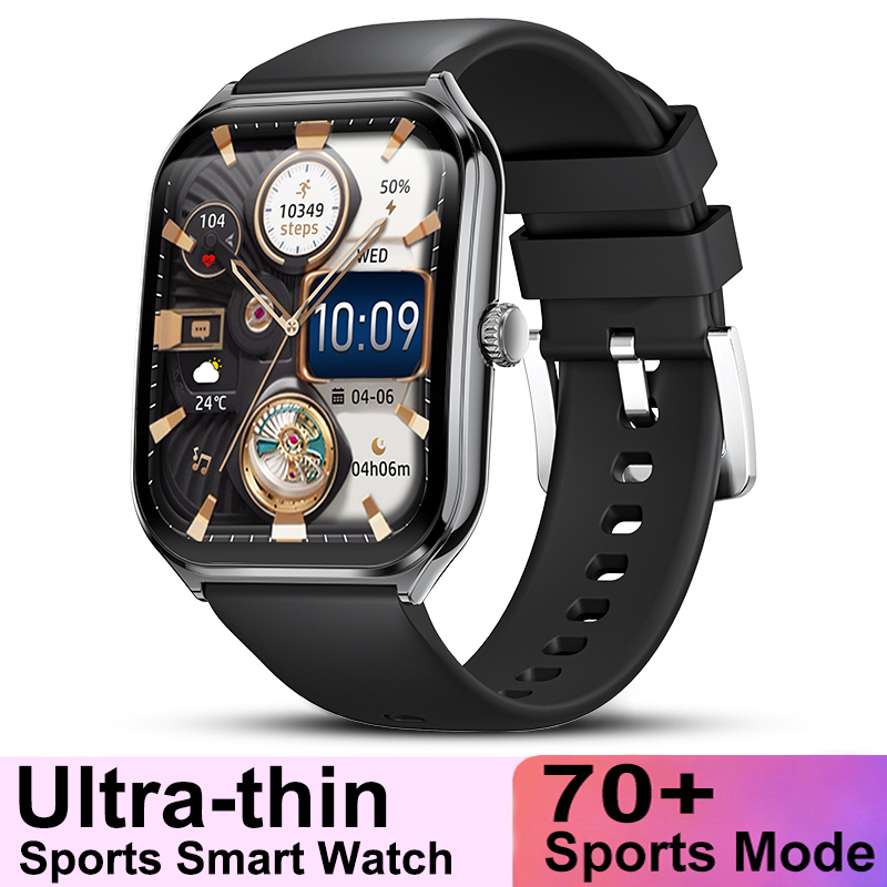 New Ultra Thin Smart Watch AMO - Wrist Wraps Fitness ulasan dan harga