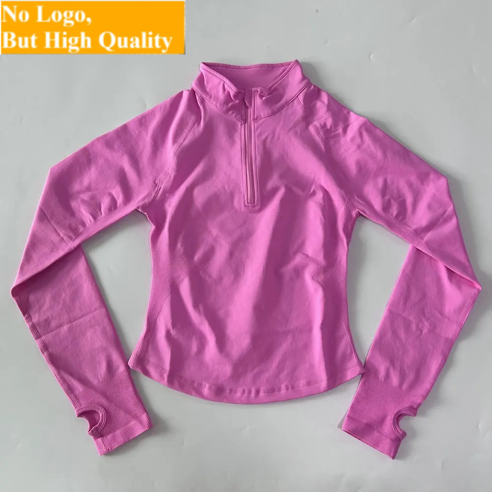 No Logo Yoga Jacket With Half  - Yoga For Fitness ulasan dan harga