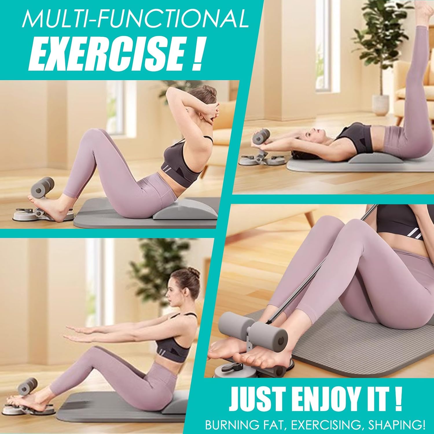 Sit Up Bar Foot Holder,Portabl - Sit Up Bar Floor ulasan dan harga